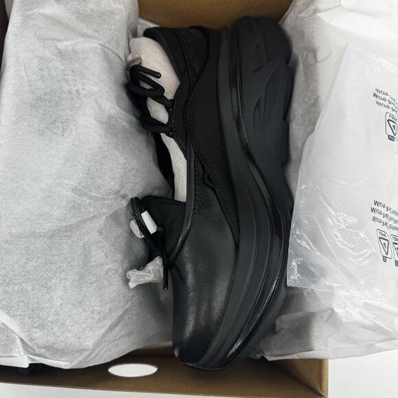 Hoka Bondi Mary Jane Black Women 7 / Men 6 New In Box - Picture 8 of 15